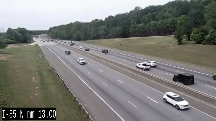I-85 N @ mm 13