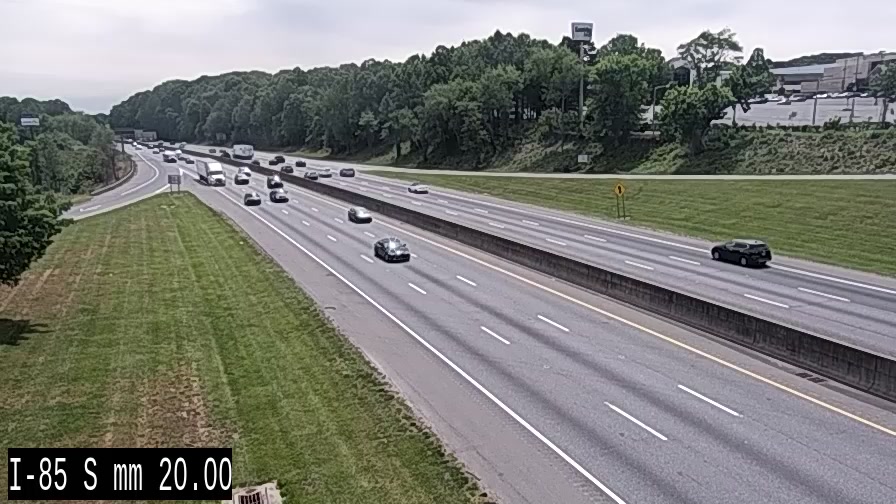 I-85 S @ mm 20