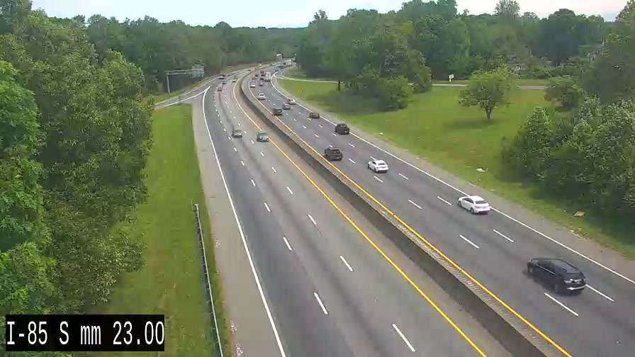I-85 S @ mm 23